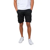Odzież taktyczna i umundurowanie - Spodenki Alpha Industries Combat Short 116210 03 - Czarne RATY 0% | PayPo | GRATIS WYSYŁKA | ZWROT DO 100 DNI - miniaturka - grafika 1