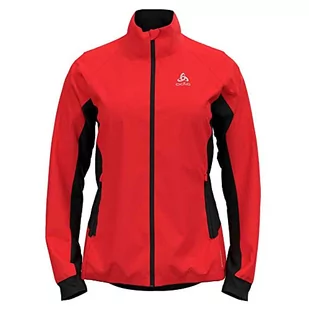 Odlo Kurtka damska Brensholmen, Poppy Red - Black, L - Kurtki damskie - miniaturka - grafika 1
