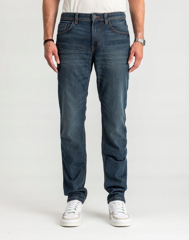 TOM TAILOR SPODNIE MĘSKIE JEANSOWE CASUAL PROSTE 33/32 7CA