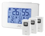 Stacje pogodowe - Termometr JVD T3364.1 trzy sondy - miniaturka - grafika 1