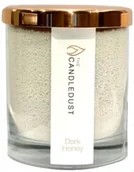 Świece - Candle Dust, Świeca proszkowa zapachowa w szkle Dark Honey, 160g - miniaturka - grafika 1