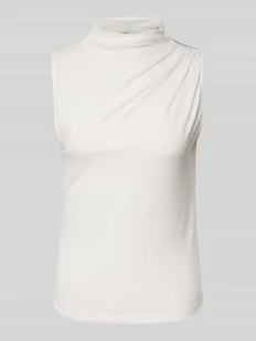 Top o kroju regular fit ze stójką model ‘MADISON’ - Koszulki i topy damskie - miniaturka - grafika 1