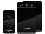 Dzwonki i gongi - CEE CEE Dzwonek bezprzewodowy GB112 52 melodie czarny - miniaturka - grafika 1