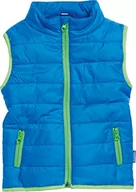 Kurtki i płaszcze dla chłopców - Playshoes Quilted Vest Uni Kurtka Unisex dla dzieci, niebieski, 128 - miniaturka - grafika 1