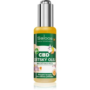 Saloos CBD olejek łagodzący dla dzieci 50 ml - Kremy dla dzieci - miniaturka - grafika 1