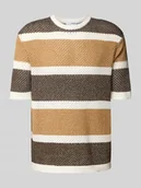 Koszulki męskie - T-shirt o kroju regular fit z czystej bawełny model ‘GINGER’ - miniaturka - grafika 1