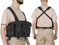 Inne akcesoria dla wędkarzy - Dominator Kamizelka Commando Chest Black - miniaturka - grafika 1