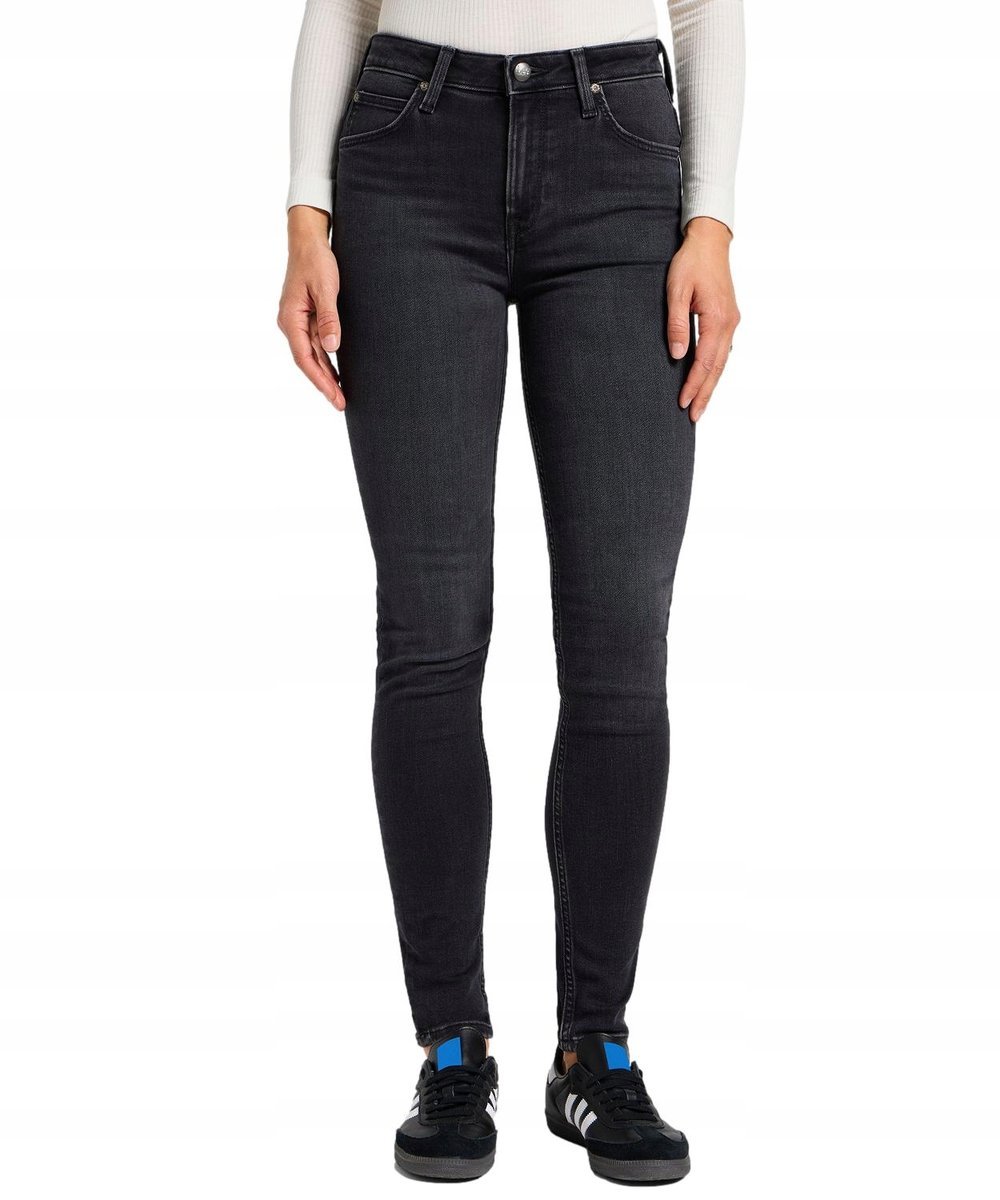 Jeansy Lee Scarlett High Zip 112355535 Astral Plane W 27 / L 33