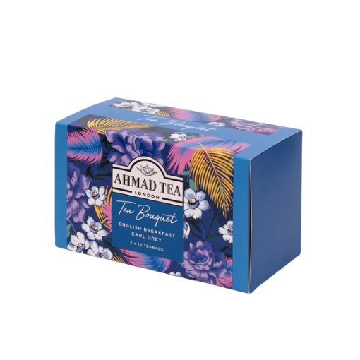 Ahmad Tea Tea Bouquet Gift Earl Grey & English Breakfast 2x10tbx2g