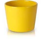 Donice - Osłonka ceramiczna 13 cm żółta - miniaturka - grafika 1