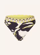 Stroje kąpielowe - Seafolly Dół Od Bikini Z Wysokim Stanem Birds Of Paradise schwarz - miniaturka - grafika 1
