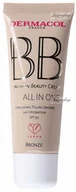 Kremy BB - Dermacol - BB Hyaluron Beauty Cream - Nawilżający krem BB z kwasem hialuronowym - SPF30 - 30 ml - Bronze - miniaturka - grafika 1