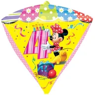 Urodziny dziecka - Amscan Balon foliowy "Minnie Mouse 4 urodziny", 17" DMZ 28623 - miniaturka - grafika 1