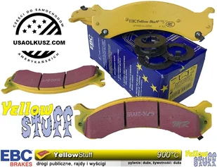 Przednie klocki hamulcowe EBC YellowStuff Chevrolet Suburban 2500 2000-2013 - Klocki hamulcowe - miniaturka - grafika 1