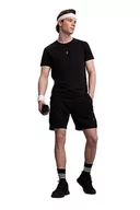 Spodnie męskie - DeFacto Męskie krótkie spodnie do biegania, wygodne, krótkie spodnie sportowe dla mężczyzn, uniwersalne krótkie spodnie dla mężczyzn, wysokiej jakości spodnie męskie do uprawiania sportu, czarny, S - miniaturka - grafika 1