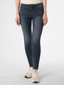 Spodnie damskie - Noisy May Dżinsy - NMJen Kobiety Bawełna niebieski jednolity, 28-30 - miniaturka - grafika 1