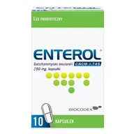 Układ pokarmowy - Biocodex Enterol 250mg 10 szt. - miniaturka - grafika 1