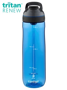 Butelka na wodę Contigo Cortland 720ml - Monaco/Gray - Butelki filtrujące - miniaturka - grafika 1