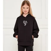 Bluzy dla dziewczynek - EA7 Bluza Loose fit - miniaturka - grafika 1
