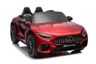Auto Na Akumulator Mercedes Amg Sl63 Czerwony Lakierowany - Pojazdy elektryczne dla dzieci - miniaturka - grafika 1
