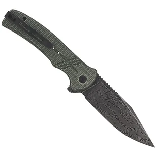 Nóż składany CIVIVI Cogent Green Micarta, Black Damascus (C20038D-DS1) - Noże - miniaturka - grafika 3