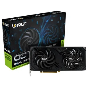 PALIT GeForce RTX 4070 Dual OC 12GB DLSS 3 NED4070S19K9-1047D - Karty graficzne - miniaturka - grafika 1