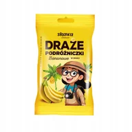 Cukierki - Skawa Draże o smaku bananowym Podróżniczki 70g - miniaturka - grafika 1
