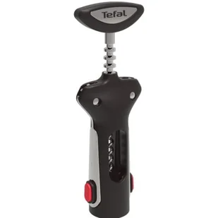 Tefal Ingenio korkociąg, tworzywo sztuczne, czarna, CM, 23.3 x 12.2 x 4.5 cm, 1 jednostek K2073414 - Korkociągi i otwieracze - miniaturka - grafika 1