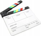 Akcesoria fotograficzne - Massa KLAPS FILMOWY jak w HOLLYWOOD - BIAŁY / GADŻET - miniaturka - grafika 1