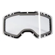 Gogle i okulary motocyklowe - O'NEAL | Części zamienne do gogli motocrossowych | Motocykl Enduro | Odporna na zarysowania zapasowa soczewka do gogli B-30 z powłoką przeciwmgielną | B-30 Roll Off Goggle Spare Lens | Szara | Jeden rozmiar - miniaturka - grafika 1
