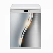 Dekoracje domu - Mata Bluedecor Magnes na zmywarkę Przejście srebrne 60x80 - miniaturka - grafika 1