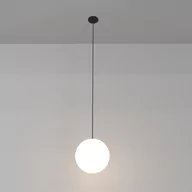 Lampy sufitowe - Kulista lampa wisząca Luna P039PL-5W4K-20-B Maytoni LED 5W 4000K biała czarna - miniaturka - grafika 1