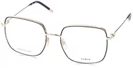 Okulary przeciwsłoneczne - Furla Damskie okulary przeciwsłoneczne Vfu638, różowe złoto z półmatowymi czarnymi częściami, 54, Różowe złoto z półmatowymi czarnymi częściami - miniaturka - grafika 1