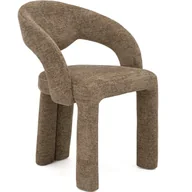 Fotele - Krzesło fotel FUZI Y-2528 Brąz Raven 38 - miniaturka - grafika 1