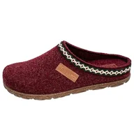 Kapcie damskie - Fischer Damskie kapcie Isabel, Bordo, 39 EU, bordo, 39 EU - miniaturka - grafika 1