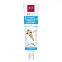 SPLAT SPLAT - JUICY - Children Toothpaste with Calcium Hydroxyapatite - Pasta do zębów dla dzieci z hydroksyapatytem - Ice Cream - 35 ml - Kosmetyki kąpielowe dla dzieci - miniaturka - grafika 1