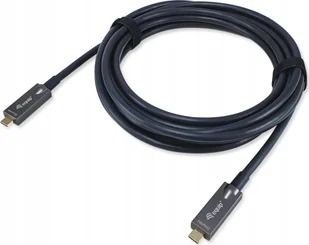 Equip 119461 kabel USB 5 m USB 3.2 Gen 2 (3.1 Gen 2) USB C Czarny - Kable USB - miniaturka - grafika 1