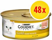 Mokra karma dla kotów - Zestaw mieszany Gourmet Gold Mus, 48 x 85 g - Zestaw mieszany 1 Dostawa GRATIS! - miniaturka - grafika 1