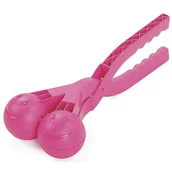 Sanki i ślizgacze - Śnieżkomat PROSPERPLAST PODWÓJNY różowy - miniaturka - grafika 1