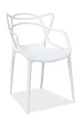 Krzesła - Signal KRZESŁO TOBY BIAŁY - miniaturka - grafika 1