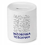 Skarbonki - SKARBONKA DLA TEŚCIOWEJ WZOROWA TEŚCIOWA PREZENT z Nadrukiem ze Zdjęciem - miniaturka - grafika 1