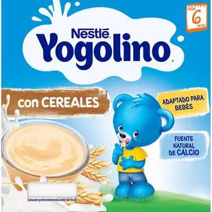 Deser mleczny Nestle Yogolino Con Cereales 4 x 100 g - Desery dla dzieci - miniaturka - grafika 1