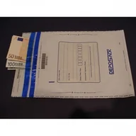 Koperty - Koperta bezpieczna B5 DEPOSACK 205x257 biała 500 szt. AG245 - miniaturka - grafika 1