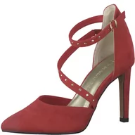 Czółenka - MARCO TOZZI Damskie czółenka 2-24407-20, RED, 36 EU, czerwony, 36 EU - miniaturka - grafika 1