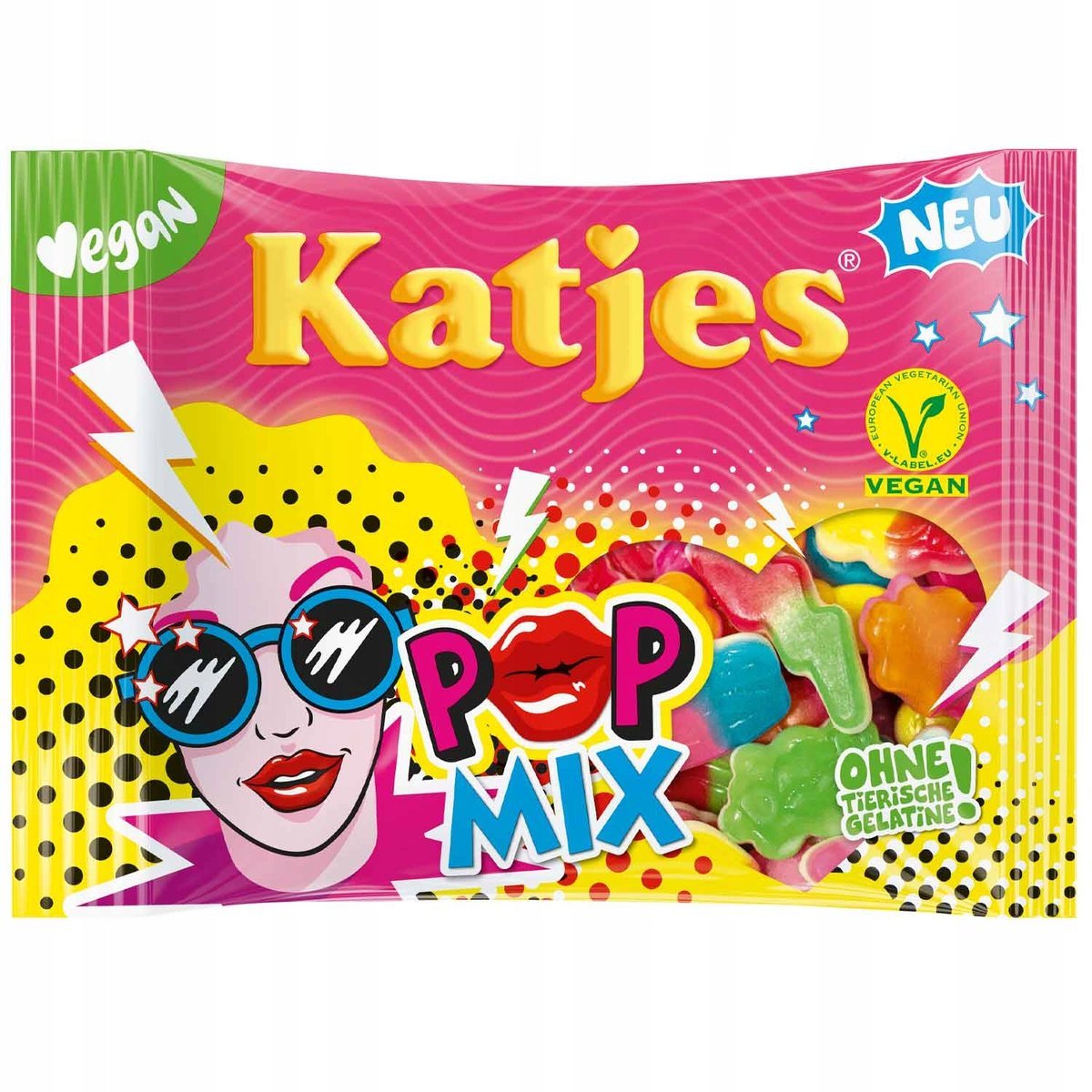 Żelki Katjes Pop Mix Z Niemiec