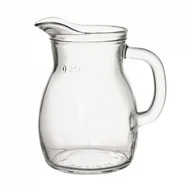 Dzbanki i imbryki - Dzbanek szklany do napojów z uchwytem 250 ml kod: O-126654 - miniaturka - grafika 1