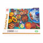 Puzzle - PUZZLE 1000el. Gastronomiczna układanka JEDZENIE - miniaturka - grafika 1