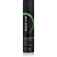 Kosmetyki do stylizacji włosów - Syoss Max Hold lakier do włosów bardzo mocno utrwalający 300 ml - miniaturka - grafika 1