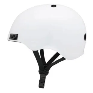 Kask rowerowy Krash C-Preme orzeszek regulowany biały-S - Kaski rowerowe - miniaturka - grafika 1