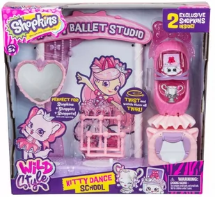 Cobi Formatex Formatex Figurki Shopkins Sezon 9 Wild Szkoła Tańca Kitty zestaw - Figurki dla dzieci - miniaturka - grafika 1